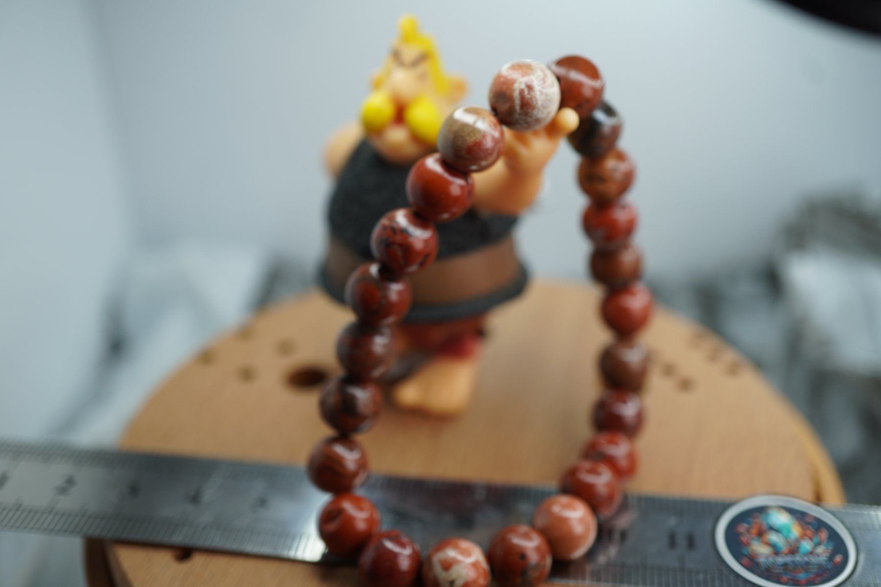 Minerali & Pietre curative: Jaspis Kugel   Armband    (Räumung!) – Nuovo e nell'imballaggio originale da Eschenbach SG venduto da topstone 7