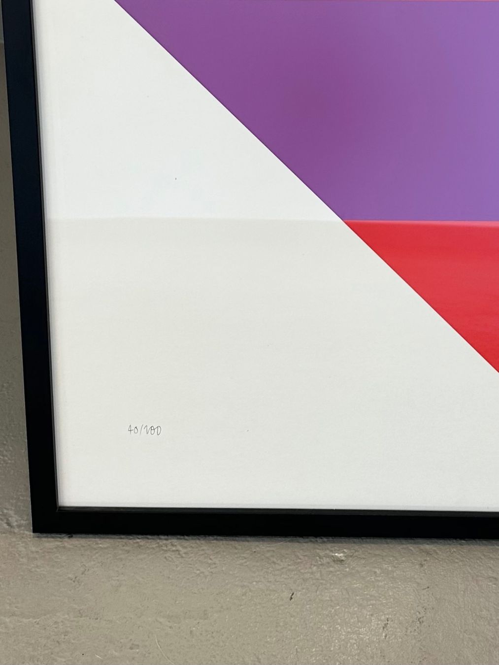 Dipinti: Composition concrète, 1973, Marcel Wyss – Usato da neuchatel venduto da cabinetjuliart 3