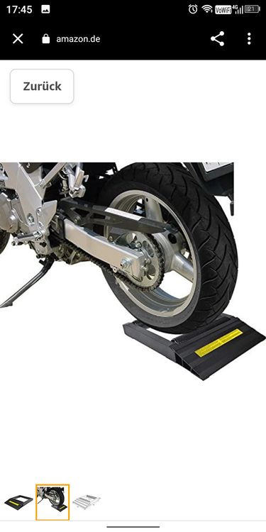 Kuuleyn Motorrad Bremszylinder - Hinterrad Fußbremspumpe Aluminium