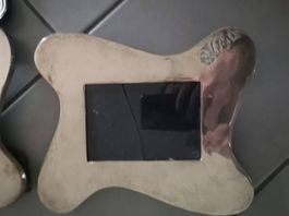 Fotorahmen aus Metall / versilbert