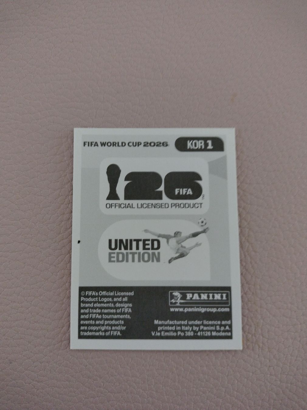Panini Carte collezionabili: KOR1 Panini Bild  – Nuovo (secondo la descrizione) da Schöftland venduto da KuLe_8pmc 1