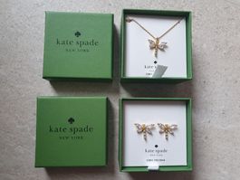 Set Libelle Halskette und Ohrringe von Kate Spade