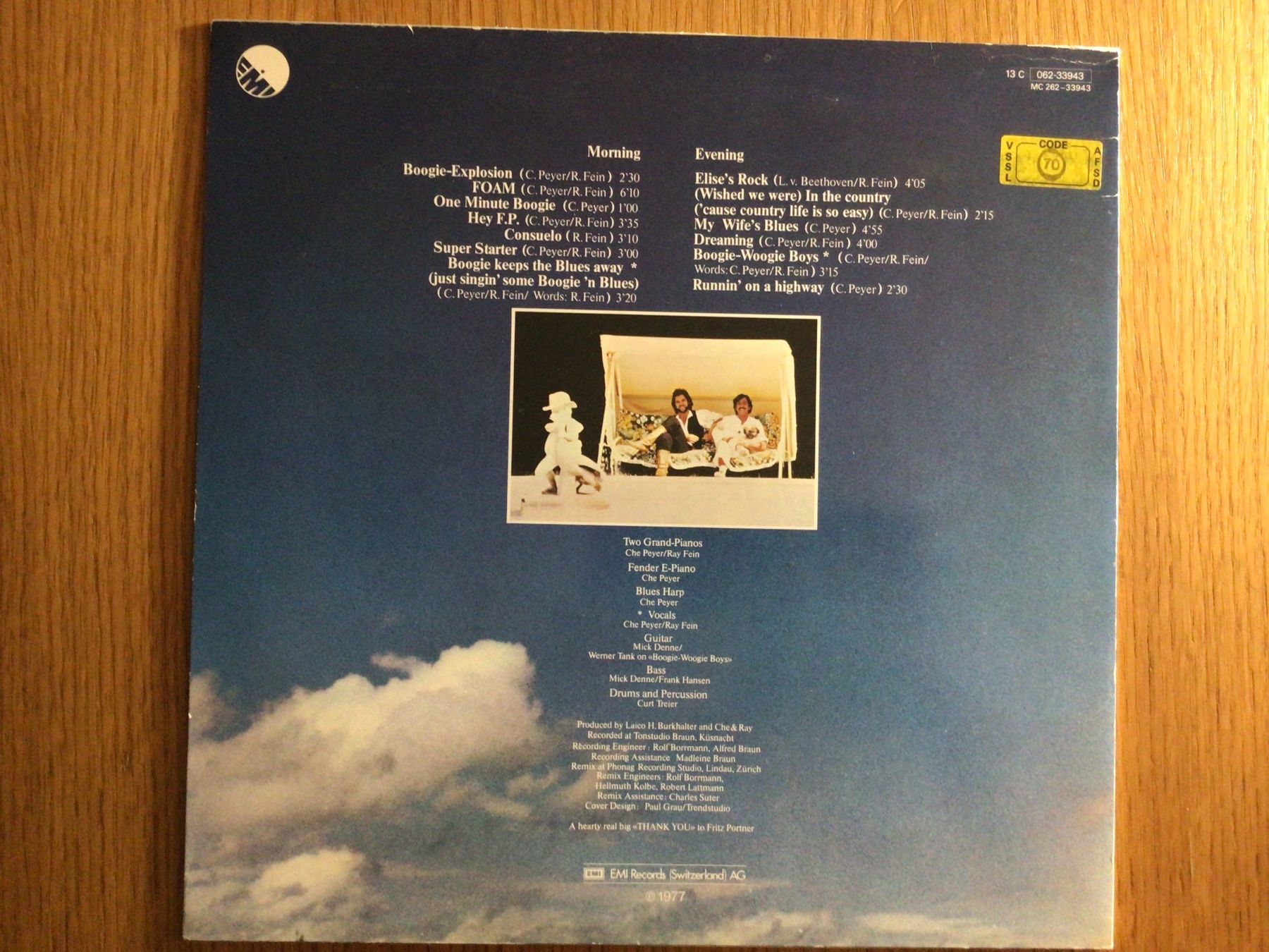 Dischi in vinile: Che & Ray - Boogie Explosion LP Vinyl,1977 – Usato da Steinach venduto da Quarkie 1