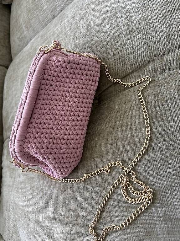 Borse da donna: Clutchbag Handgemachte Häkeltasche – Nuovo (secondo la descrizione) da Hinwil venduto da camposlu 2