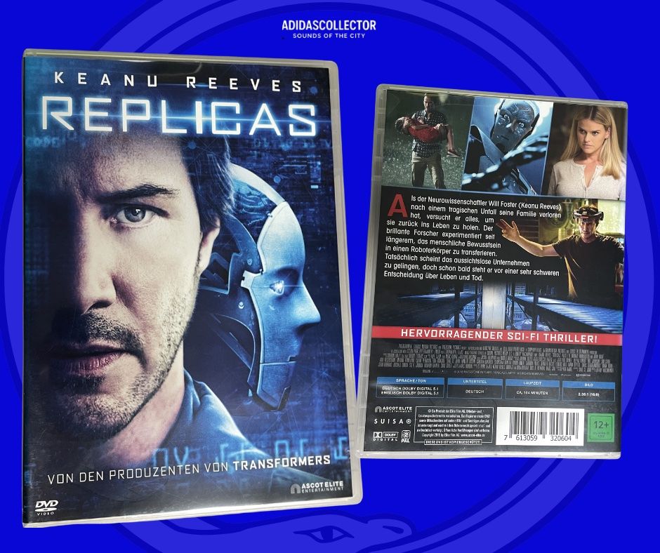 Tous les DVDs: Replicas - Keanu Reeves – D'occasion à Muri b. Bern par AdidasCollector