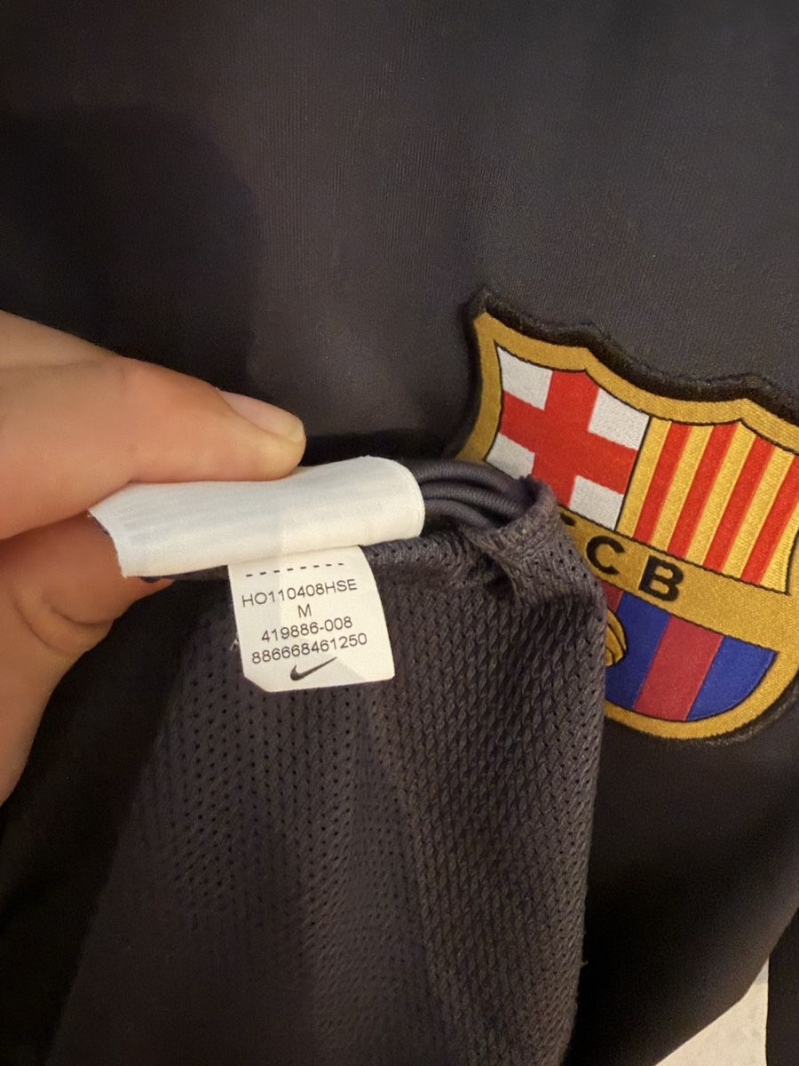 Nike Canottiere & Pantaloni: FC Barcelona 2011/12 Trainingstrikot (M) – Usato da Basel venduto da Ringolero 3