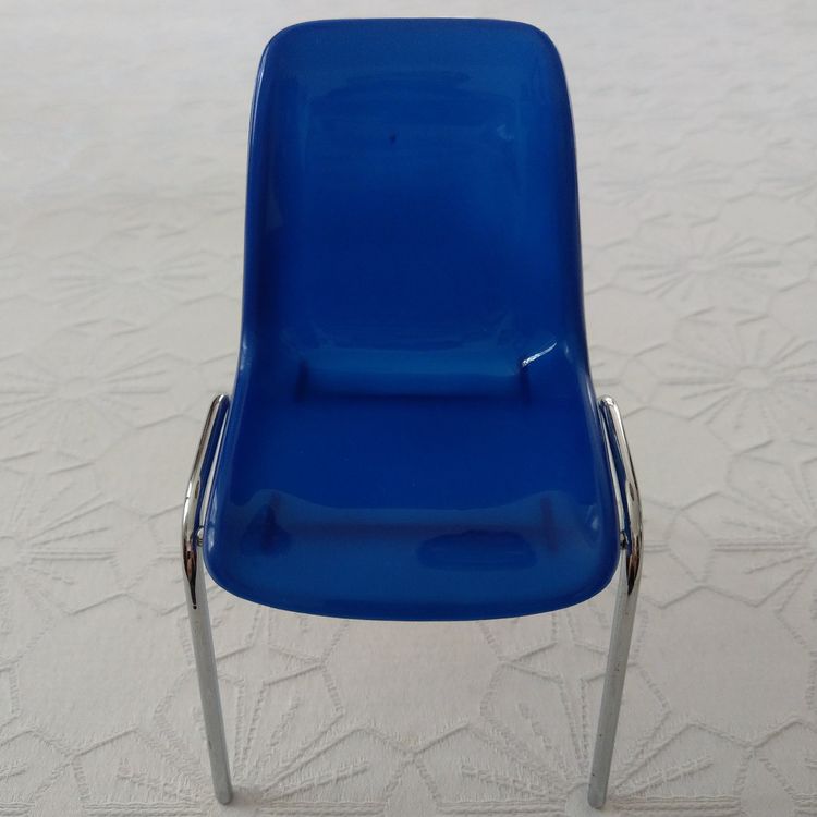 1:12 Miniatur Schreibtisch Set - Holz Puppenhaus Möbel