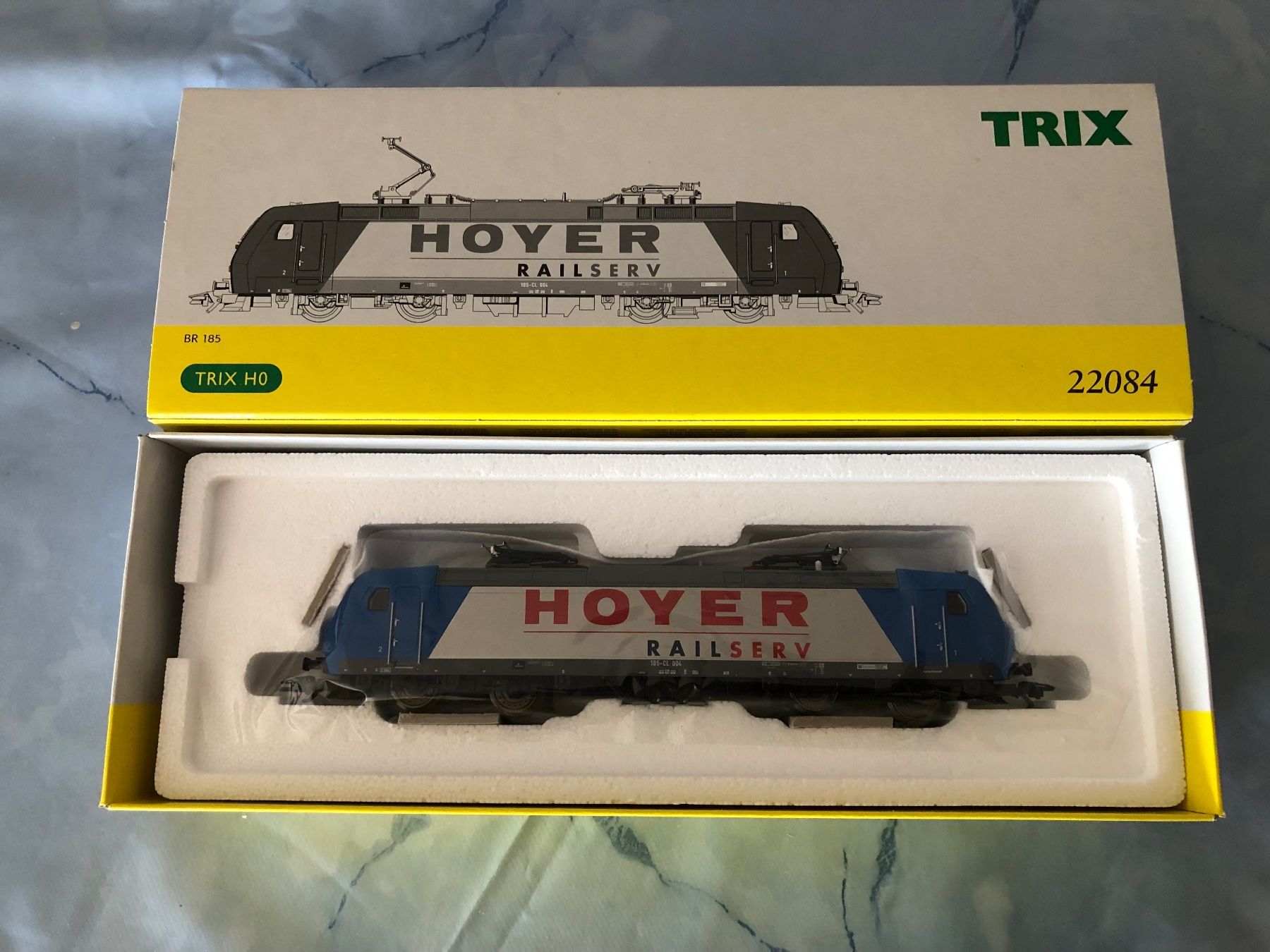 Trix Modellini di ferrovie: Trix 22084 Hoyer Railserv Lock (NEU) – Nuovo (secondo la descrizione) da Ostermundigen venduto da Garmin03
