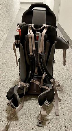 Vaude Shuttle Comfort Babytrage, Kinderkraxe, Rückentrage