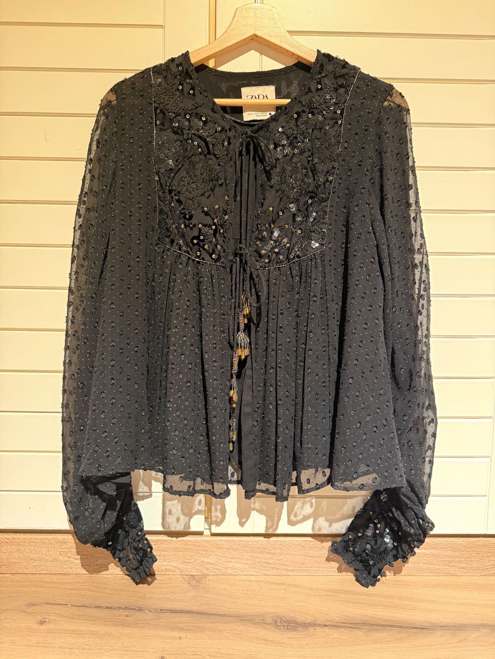 Zara Camicette: Zara Blouse Boho Stil – Nuovo (secondo la descrizione) da Thun venduto da Astralbern