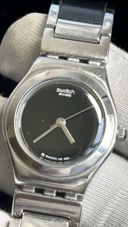 Swatch Montres: Swatch Damenuhr Irony, schwarzes Zifferblatt – D'occasion à Grenchen par chththl 7