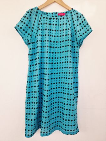 Festliches Damen Kleid PAPERDOLLS Gr. XL dunkles Türkis