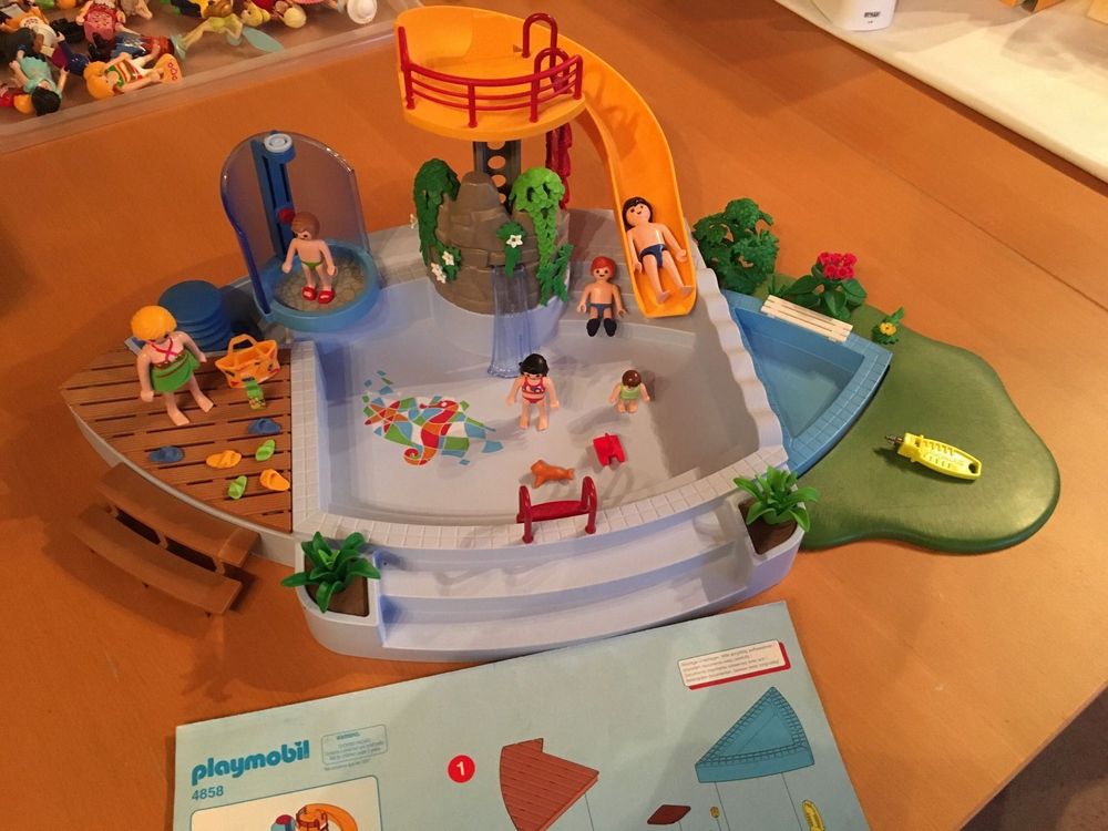 Playmobil Freibad Mit Rutsche 4858 Neuwertig In Essen - Essen