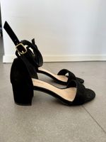 Sandale von Anna Field aus Leder in schwarz