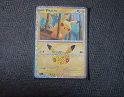 Pokémon Karte Pikachu 14/30 Celebration / DE