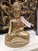 Goldener Buddha, Deko-Figur, Glücksbringer für Zuhause!