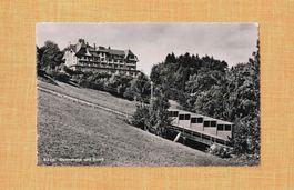 Historische AK Gurtenbahn mit Hotel
