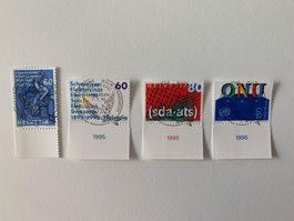 1995 Sonderpostmarken Ersttag Vollstempel wie neu.