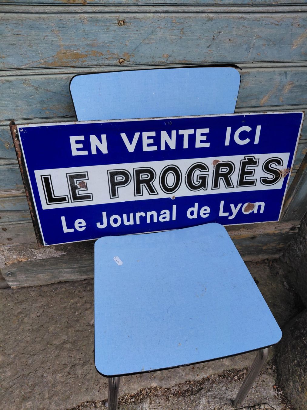 Schilder: Plaque émaillée – Gebraucht aus Noiraigue von pel_ny7d