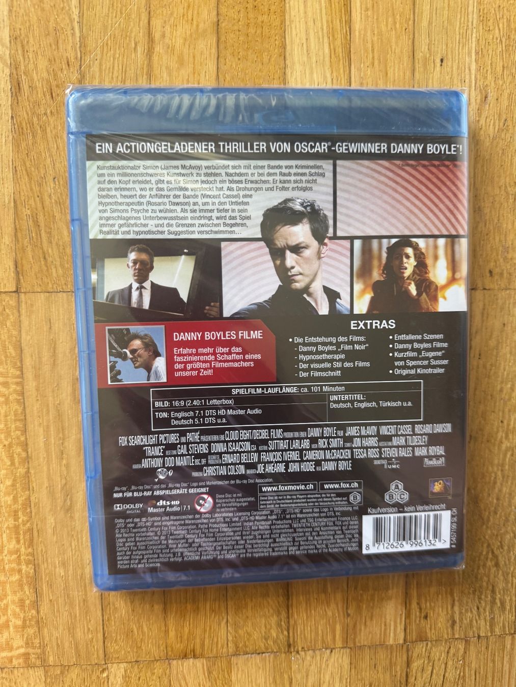 Tutti i DVDs: TRANCE. (BLU-RAY/OVP)  DANNY BOYLE – Nuovo e nell'imballaggio originale da Basel venduto da san_2qlq 1