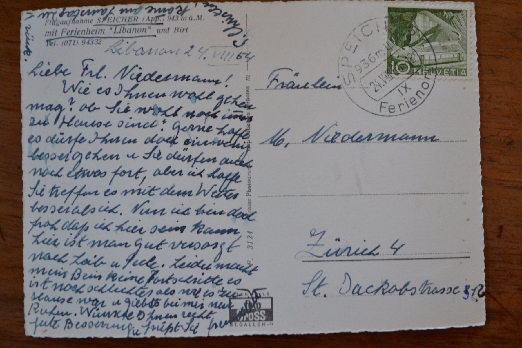 Cartes postales: AK Speicher AR – D'occasion à Beinwil am See par kajak55 1