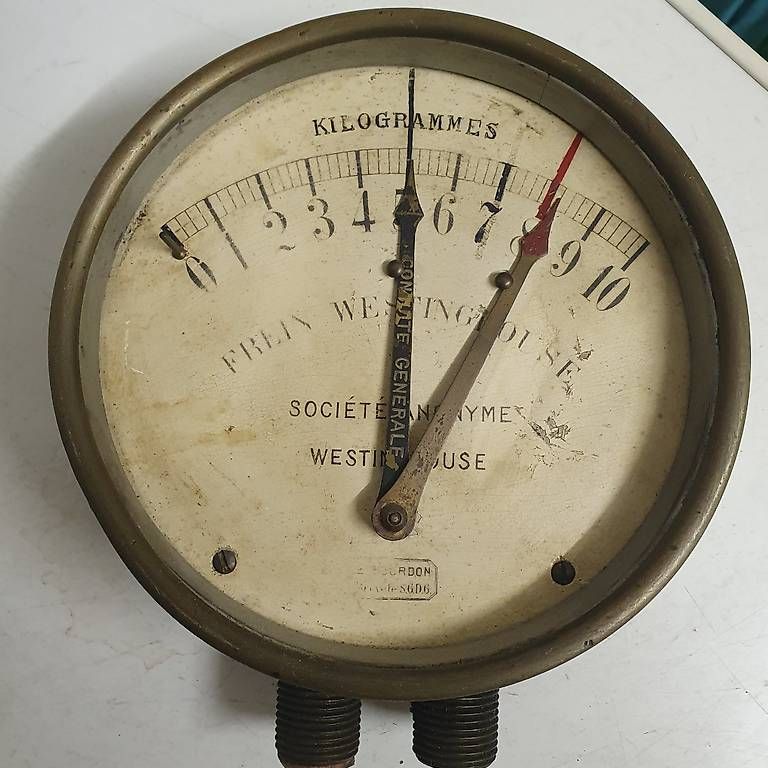 Misurare: Manometer Frein/Bremse Westinghouse – Usato da Flums venduto da Cooker