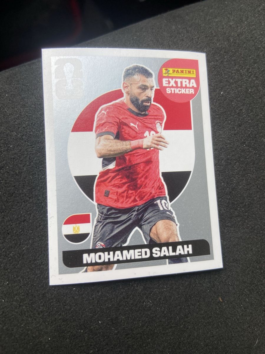 Panini Sammelbilder & Trading cards: Panini Extra Sticker Mohamed Salah Silber – Neu (gemäss Beschreibung) aus Lotzwil von kie_t777