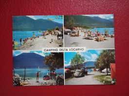 Locarno Tessin Camping Delta 1968 mehrbildrig