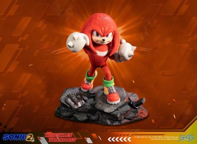 Statuette: Sonic The Hedgehog Knuckles Standoff Statue – Nuovo e nell'imballaggio originale da St. Gallen venduto da plh_n2wm
