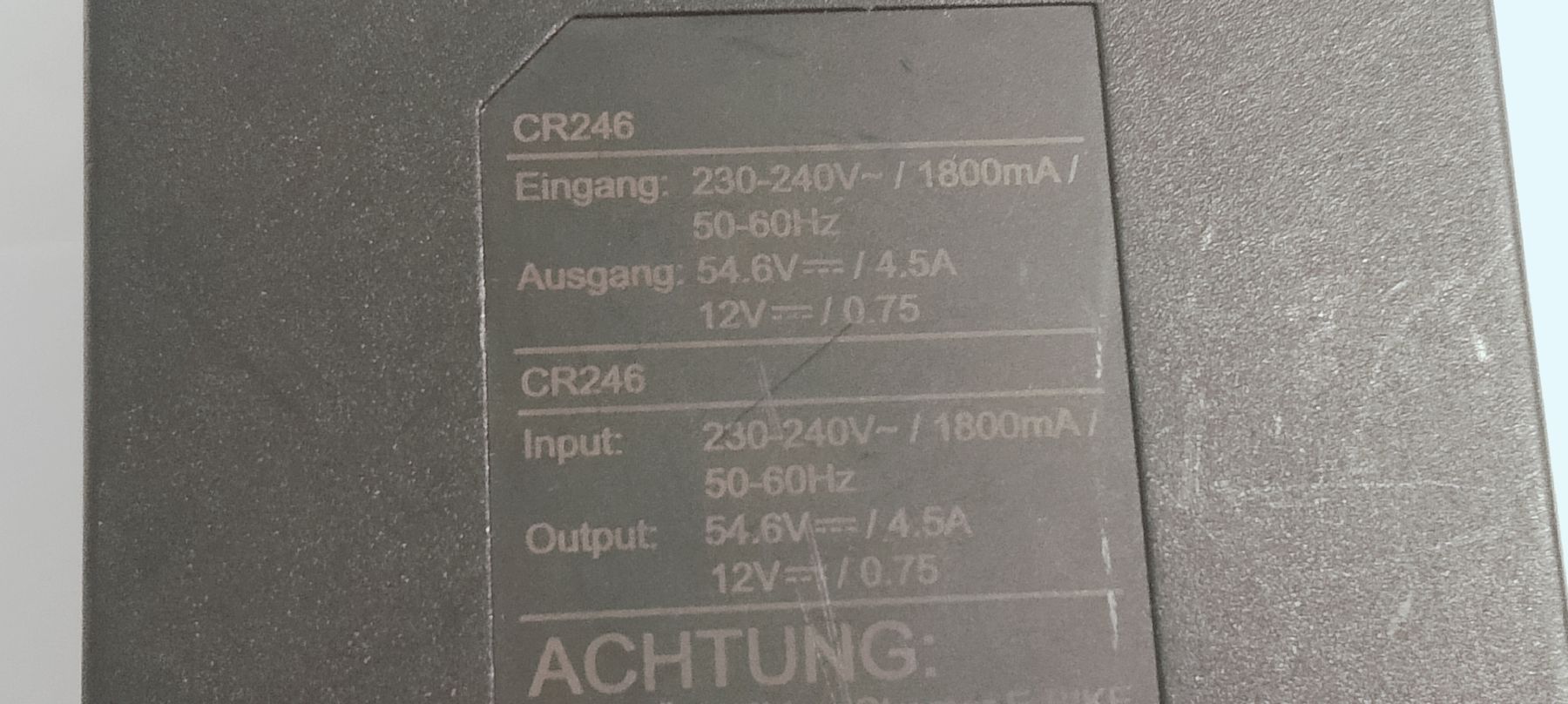Ladegeräte: Stromer e bike Ladegerät CR 246 – Gebraucht aus Biel/Bienne von Vintage-timearts 2
