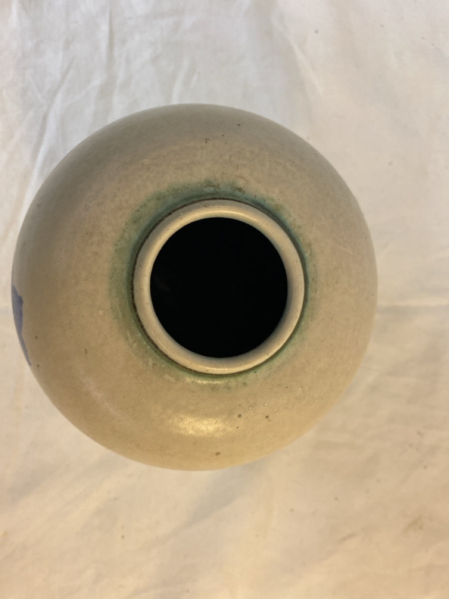 Vasi & Recipienti: Hübsche Keramikvase mit Blumenmuster – Usato da sursee venduto da trilli-tralli 2