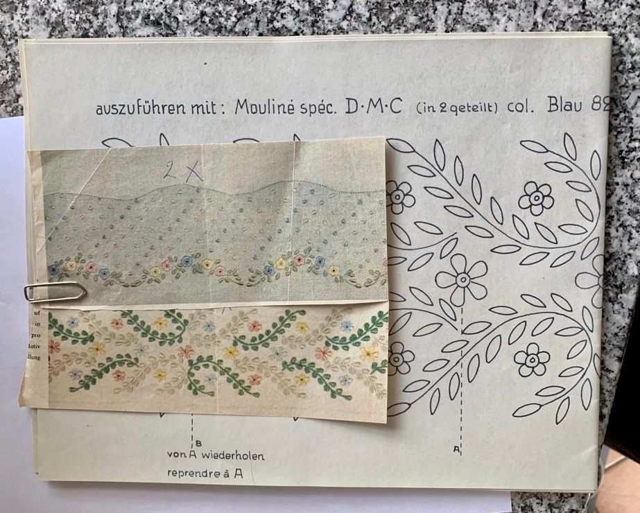 Sciablone: Stickereivorlagen alt – Usato da Mönchaltorf venduto da Tipi 8