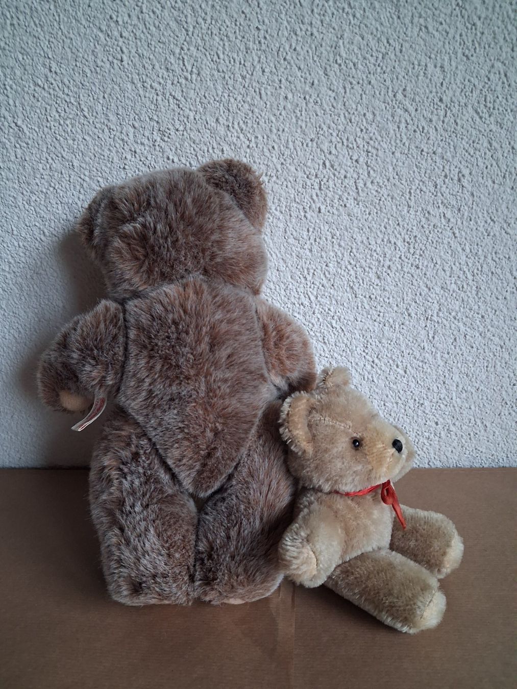Bambole: b/ 2 tolle Süsse Teddy Bärchen: 1x Hermann Original – Usato da Hagendorn venduto da siwasi3 3