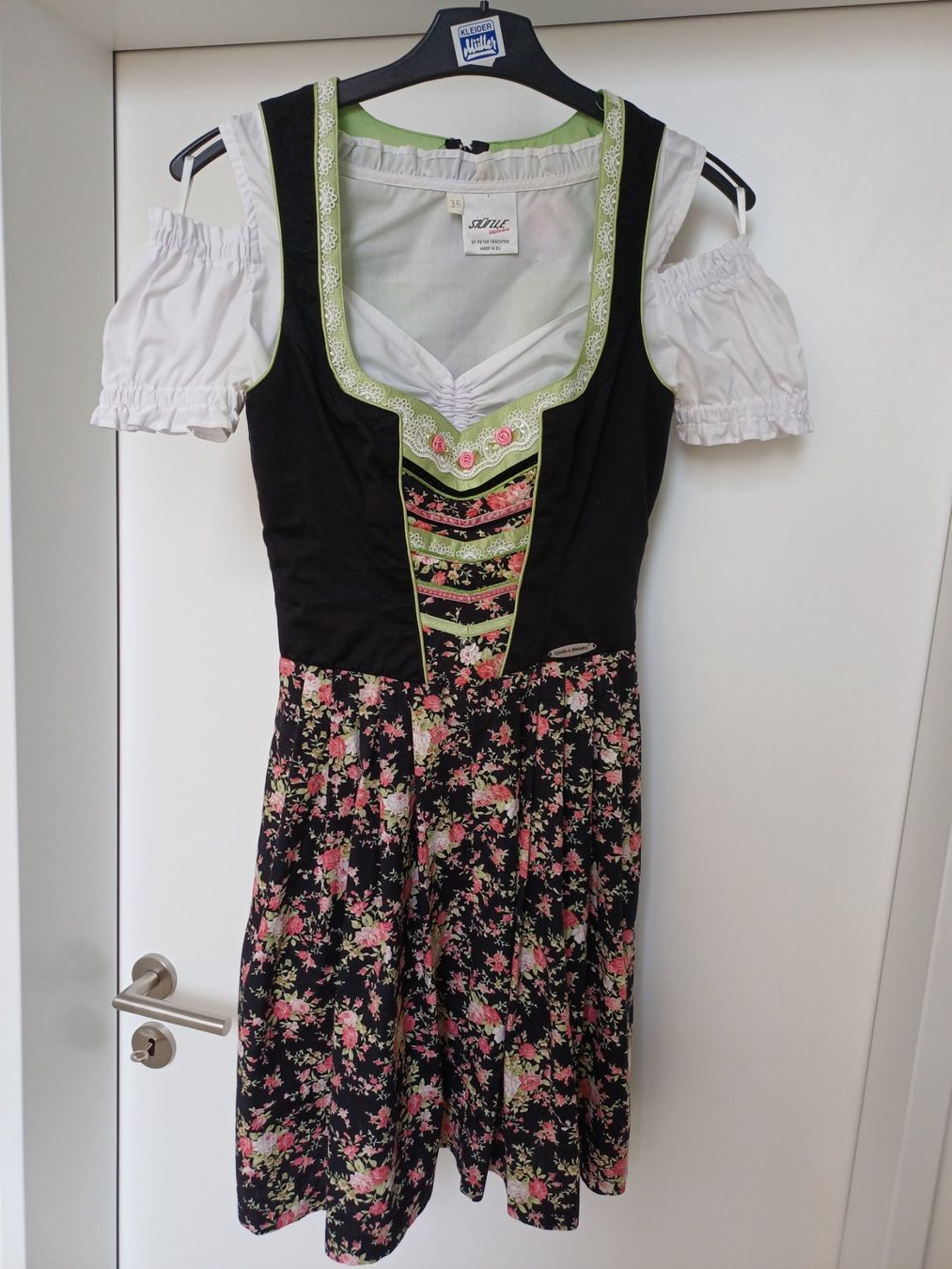 Costumi: Dirndl Spieth & Wensky / Gr. 34 / Blumenmuster – Usato da Beringen venduto da Goeppeli 1