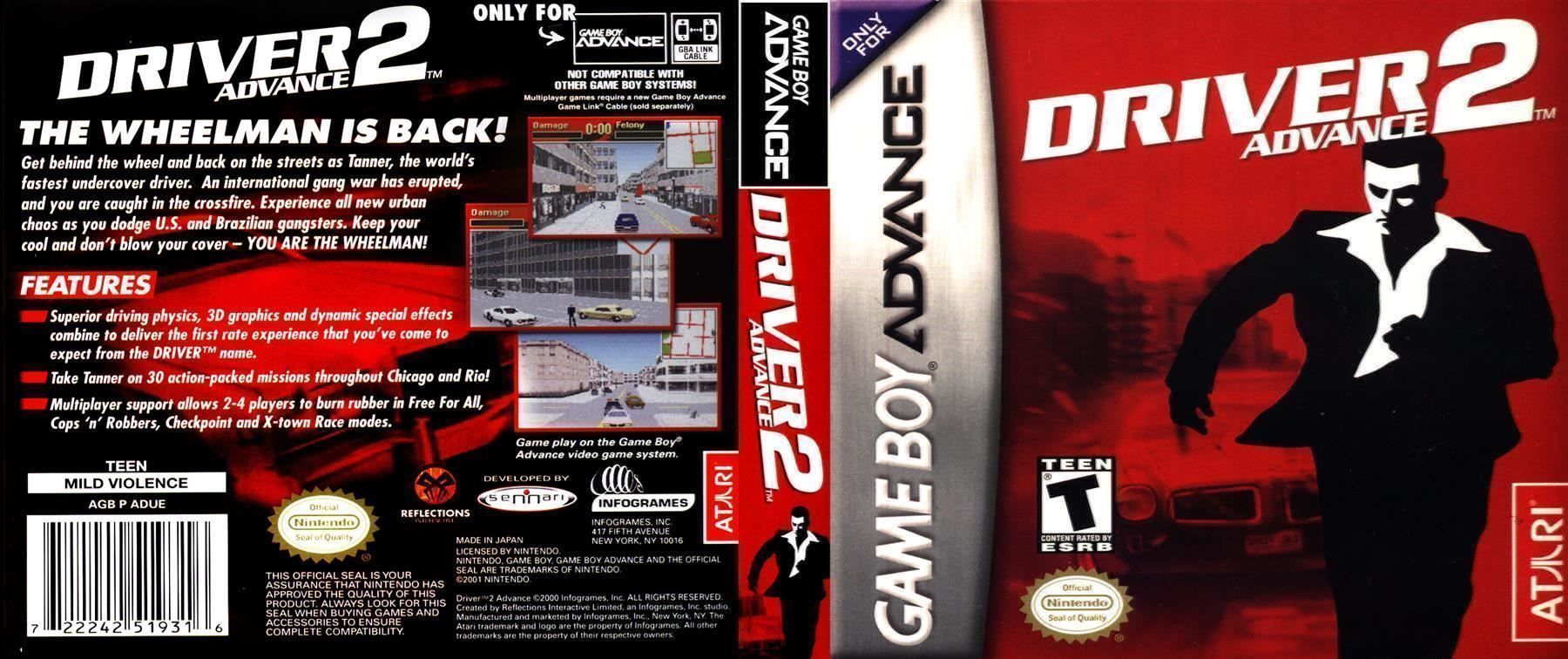 Jeux: Driver 2 Advance - Game Boy Advance – D'occasion à Chur par mojobox