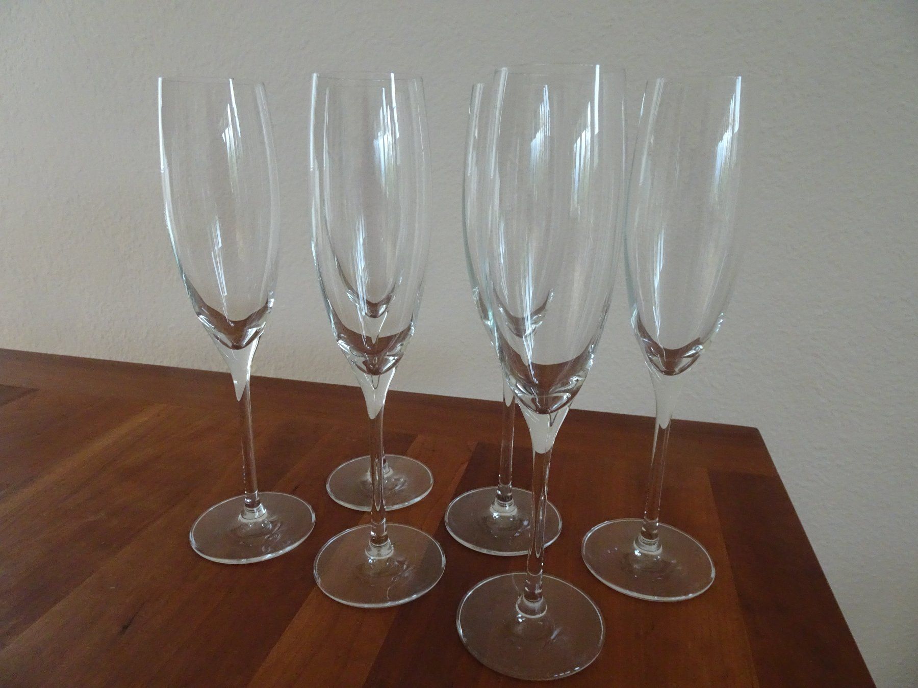 Gläser: 6 stilvolle Champagnergläser – Gebraucht aus männedorf von purzelchen 2