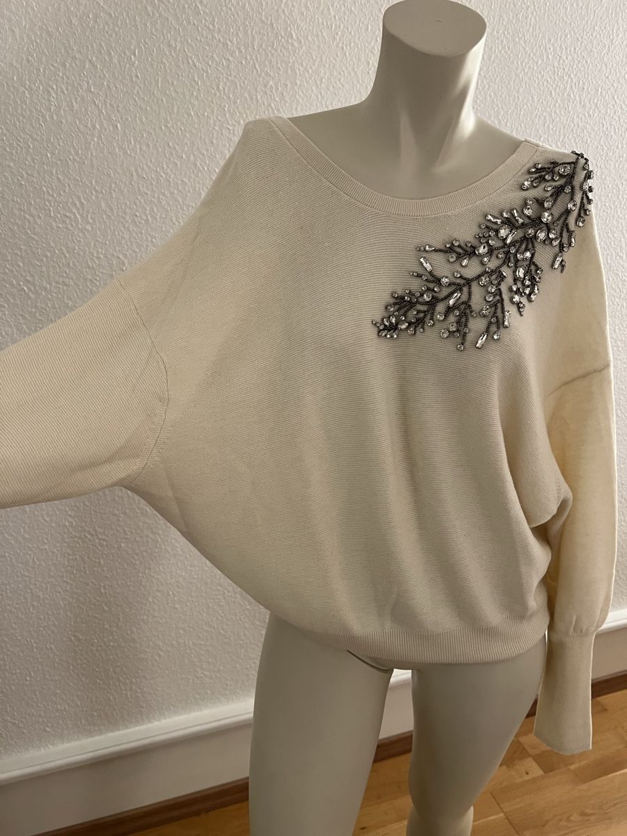 Ba&Sh Maglioni & Felpe: Festlicher ba&sh Pullover mit Strassapplikation Gr.S – Usato da Basel venduto da Bettybooo 6