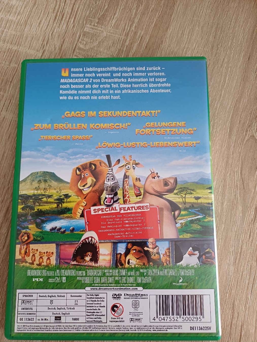 Alle DVDs: Madagaskar 2 – Gebraucht aus Speicher von lovely22 1