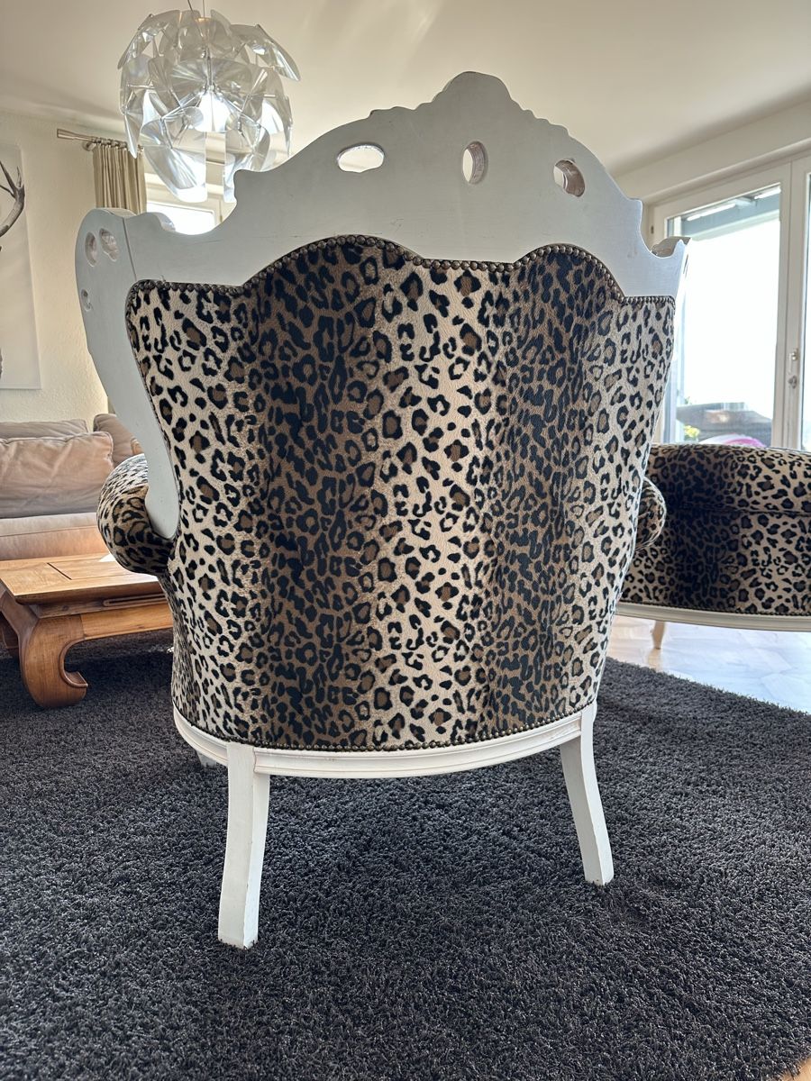 Poltrone: Wohnzimmer Leopardensessel 2x – Usato da Lupsingen venduto da New-Haven 5