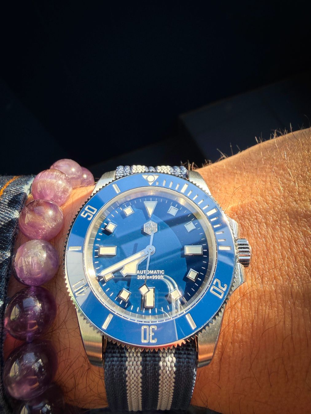 Orologi: San Martin Automatic Diver – Summer Blue – Usato da Reinach AG venduto da Rousseau_J 3