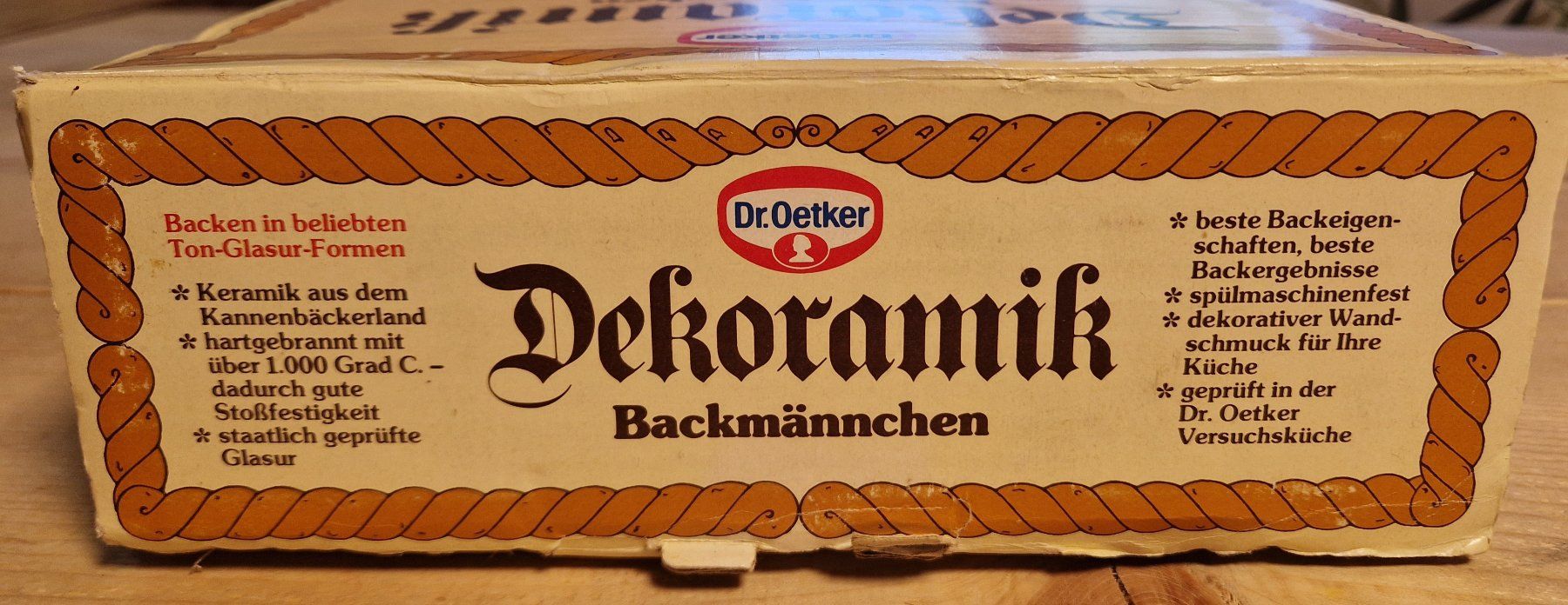 Teglie da forno: Dr.Oetker Dekoramik Backform Vintage Rar – Usato da Bennau venduto da Sven-369 2