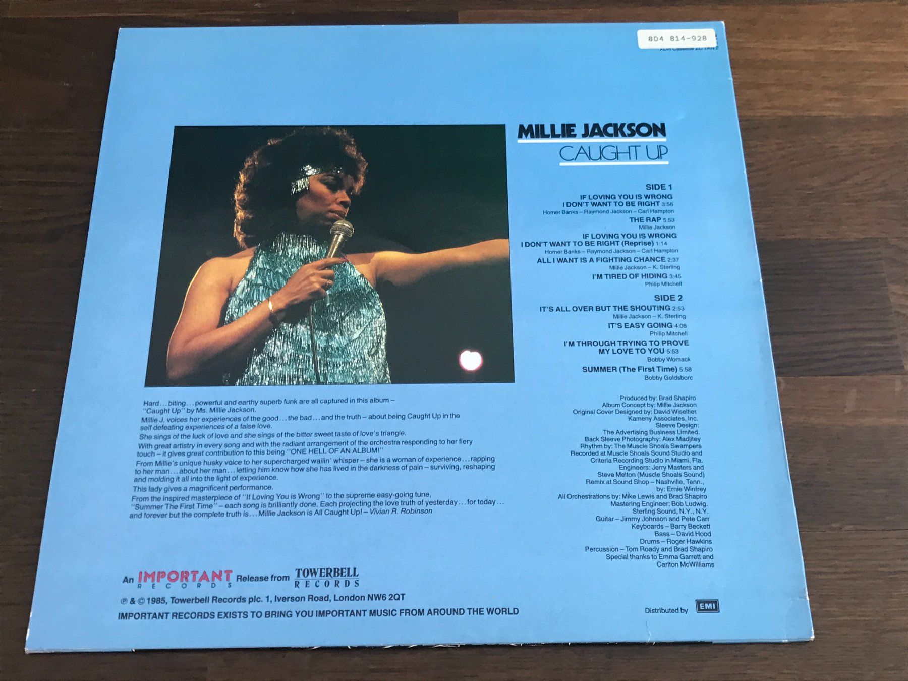 Dischi in vinile: MILLIE JACKSON - Caught Up - Funk/Soul – Usato da Buchs AG venduto da Archie 1