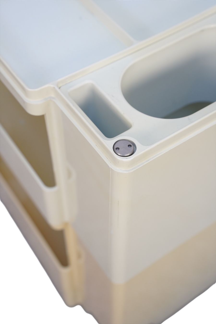 Korpus: Chariot de service de Joe Colombo Boy, Bieffeplast – Gebraucht aus Bulle von ABELiAM 7