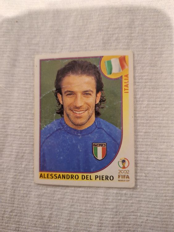 Panini Cartes à collectionner: Panini WM 2002 ALESSANDRO DEL PIERO Nr. 471 rar – D'occasion à Balsthal par roh_dt72