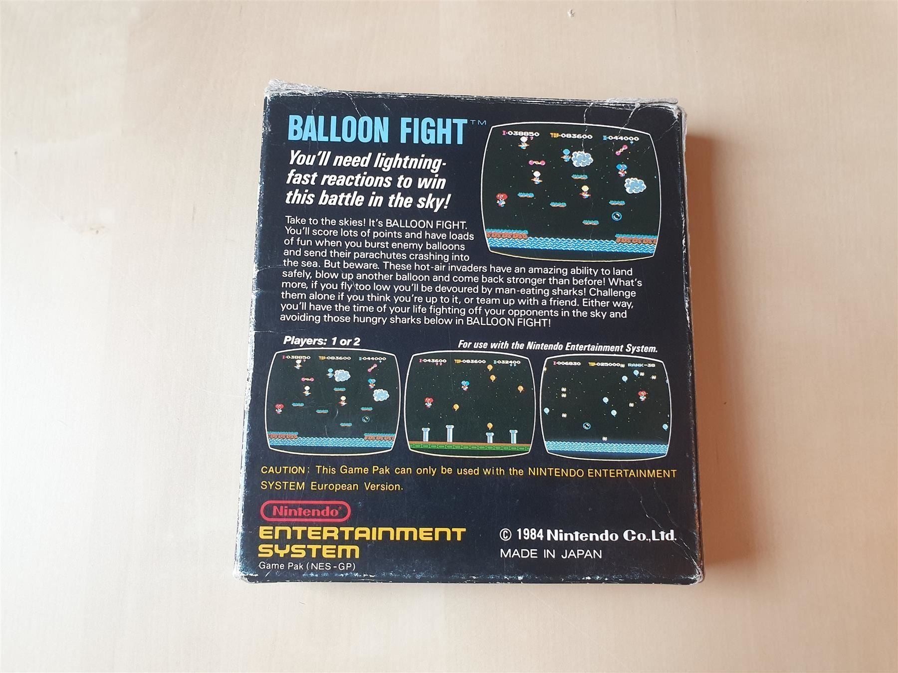 Nintendo Giochi: Balloon Fight – Usato da Stansstad venduto da collectorsshop 1