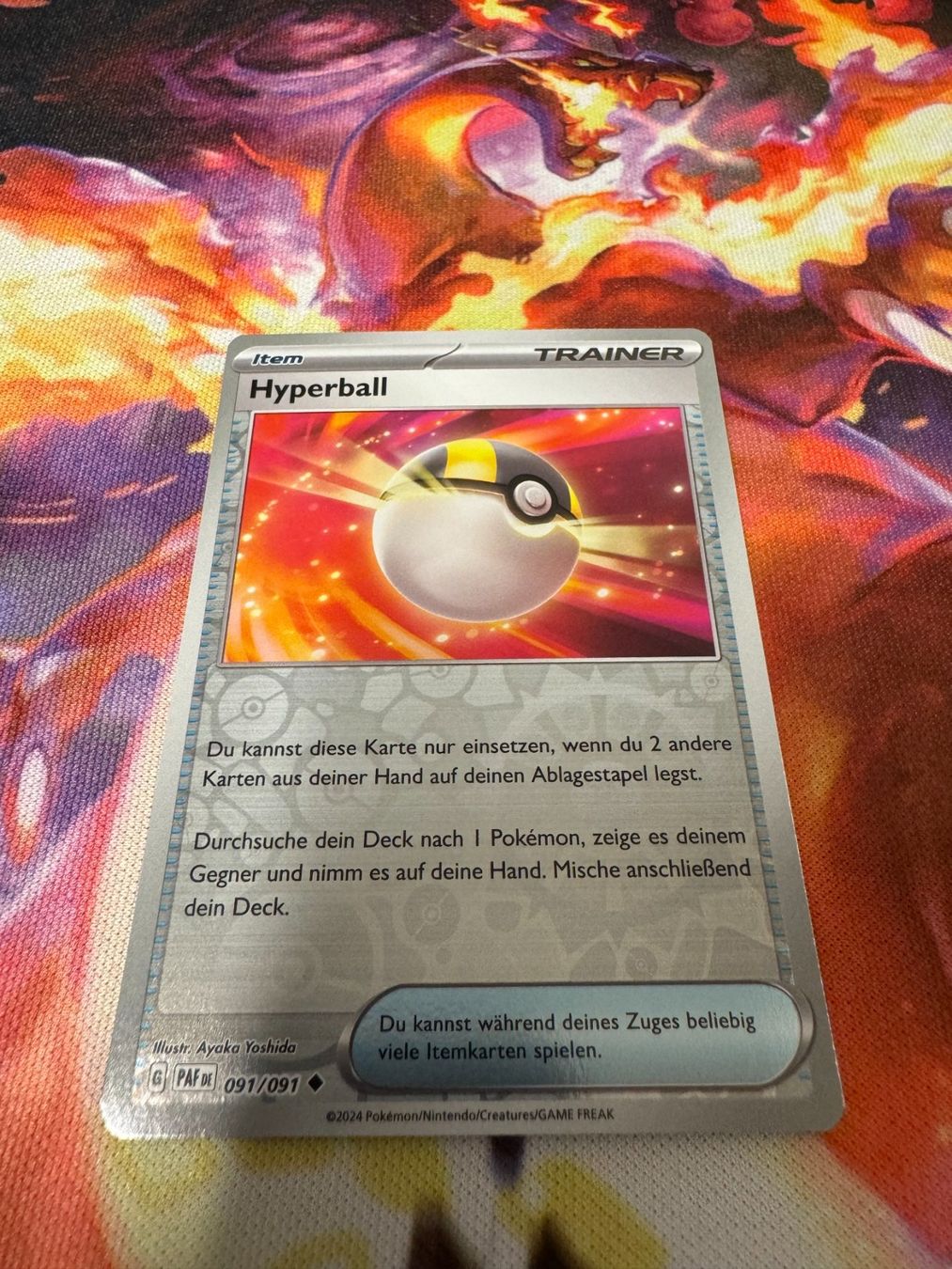Pokémon Carte collezionabili: Hyperball (PAF 091) / Reverse Holo / Paldeas Schicksale – Nuovo (secondo la descrizione) da Bülach venduto da CherryBlu