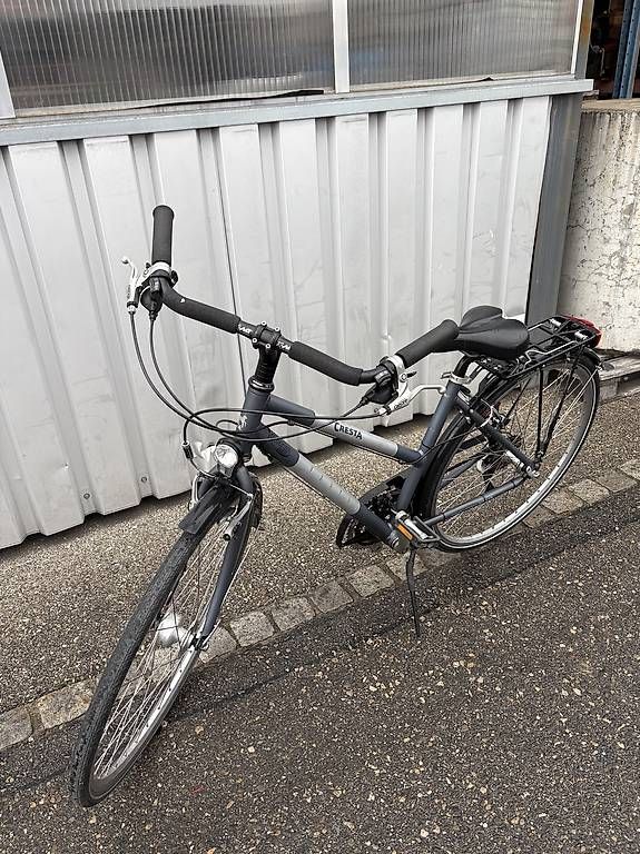 Velos: Damenvelo Cresta Vento. Grau/silber – Gebraucht aus Reiden von Halti 1