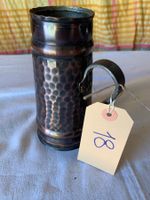 Kupferkrug gehämmert antik CHF 18 Höhe 14cm