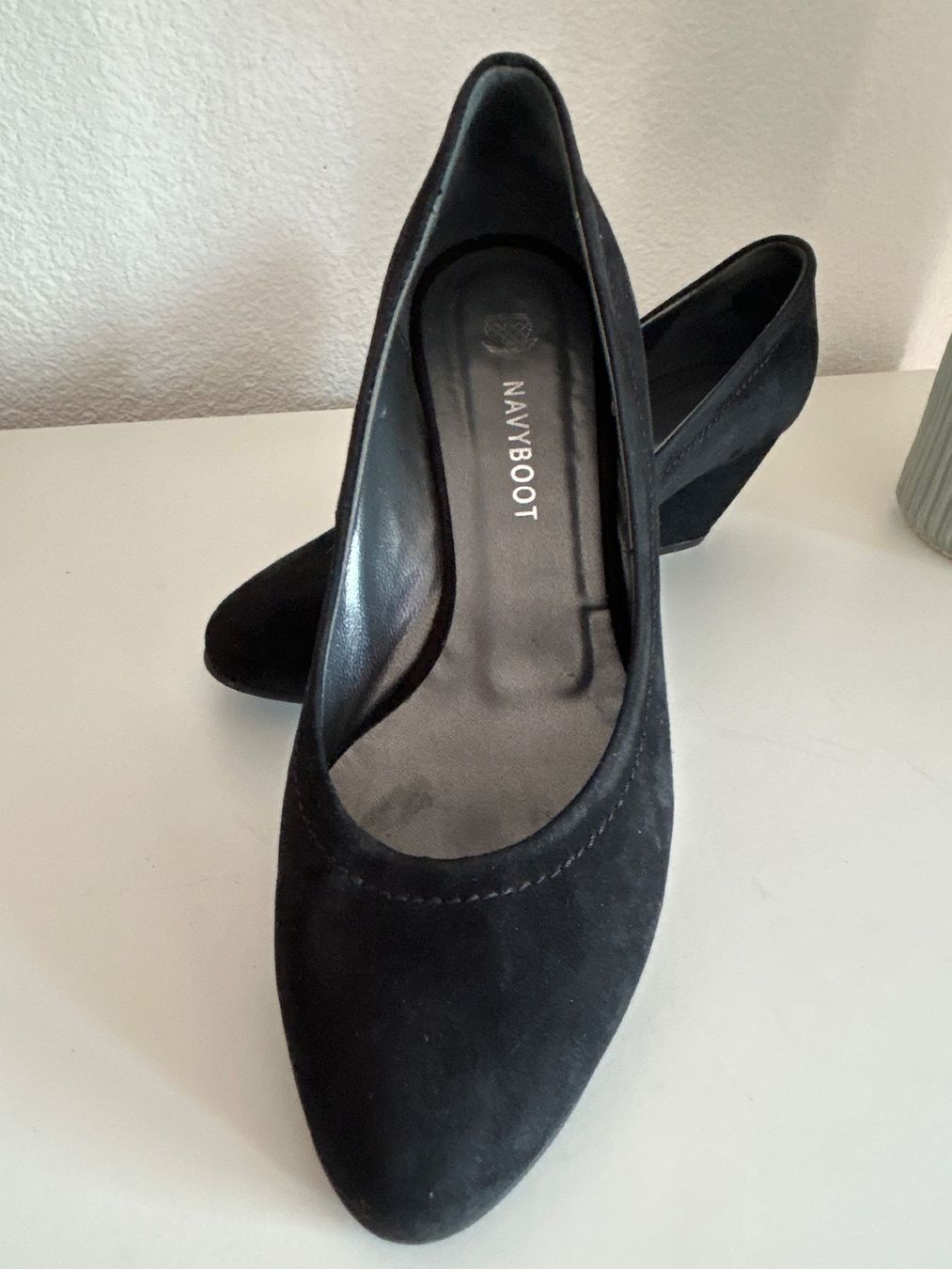 Navyboot Scarpe da donna: Schwarze Pumps Keilabsatz NAVYBOOT Grösse 38 – Usato da Brunnen venduto da Nala2929 4