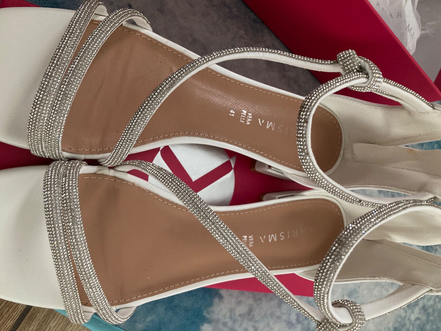 Scarpe da donna: Hochzeit / Event Sandals EU41 Als NEU – Nuovo (secondo la descrizione) da Buelach venduto da msi_wwr7 1